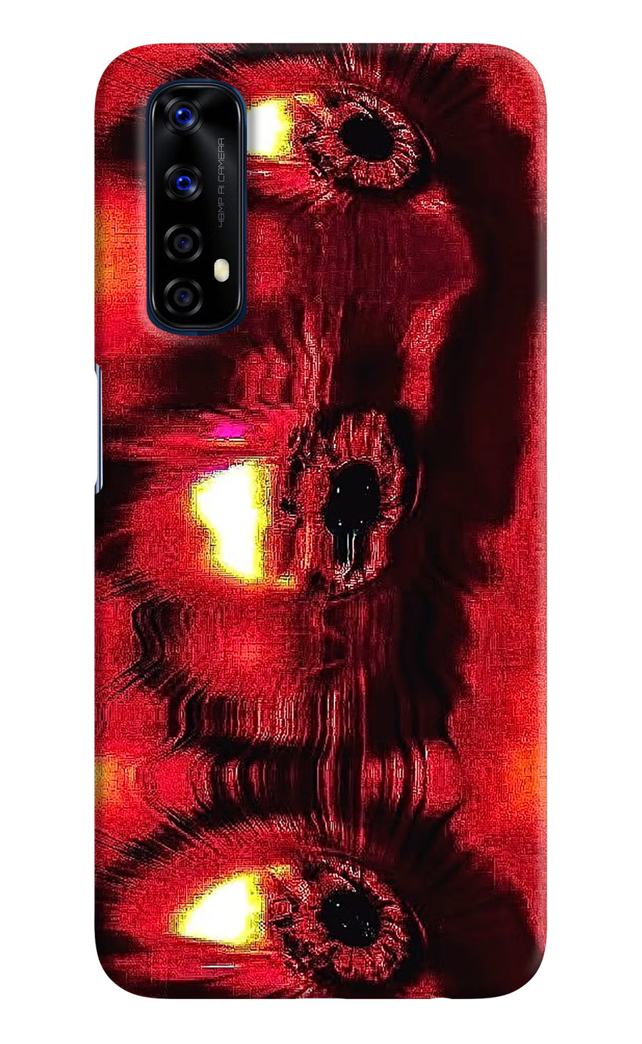 Fire Eye Realme 7/Narzo 20 Pro Back Cover, Hard case
