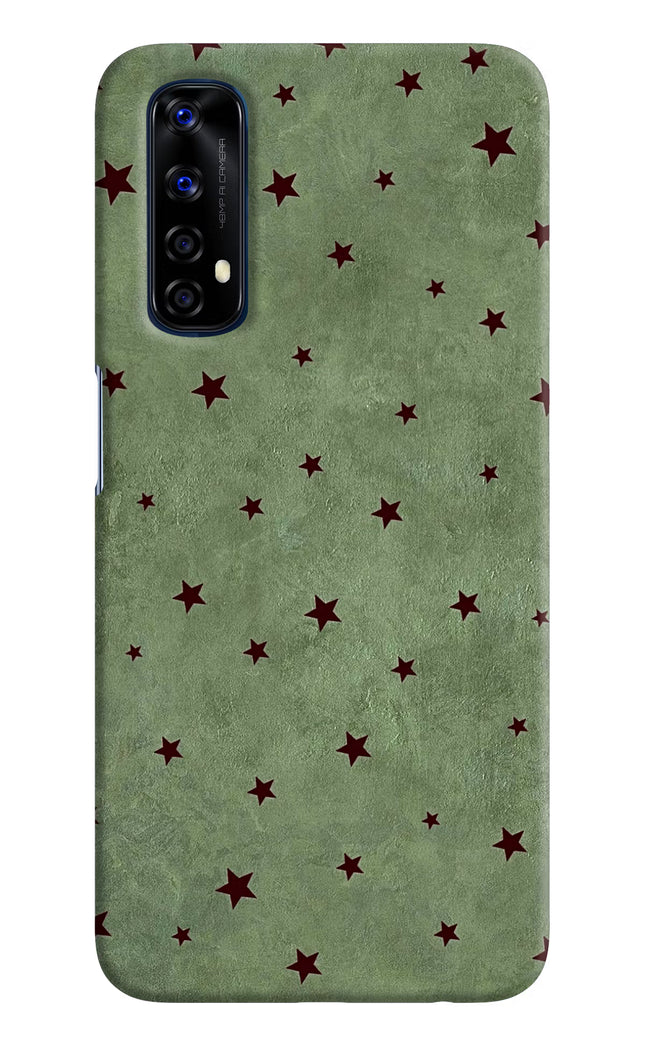Green Stars Realme 7/Narzo 20 Pro Hard Case Back Cover by Casekaro