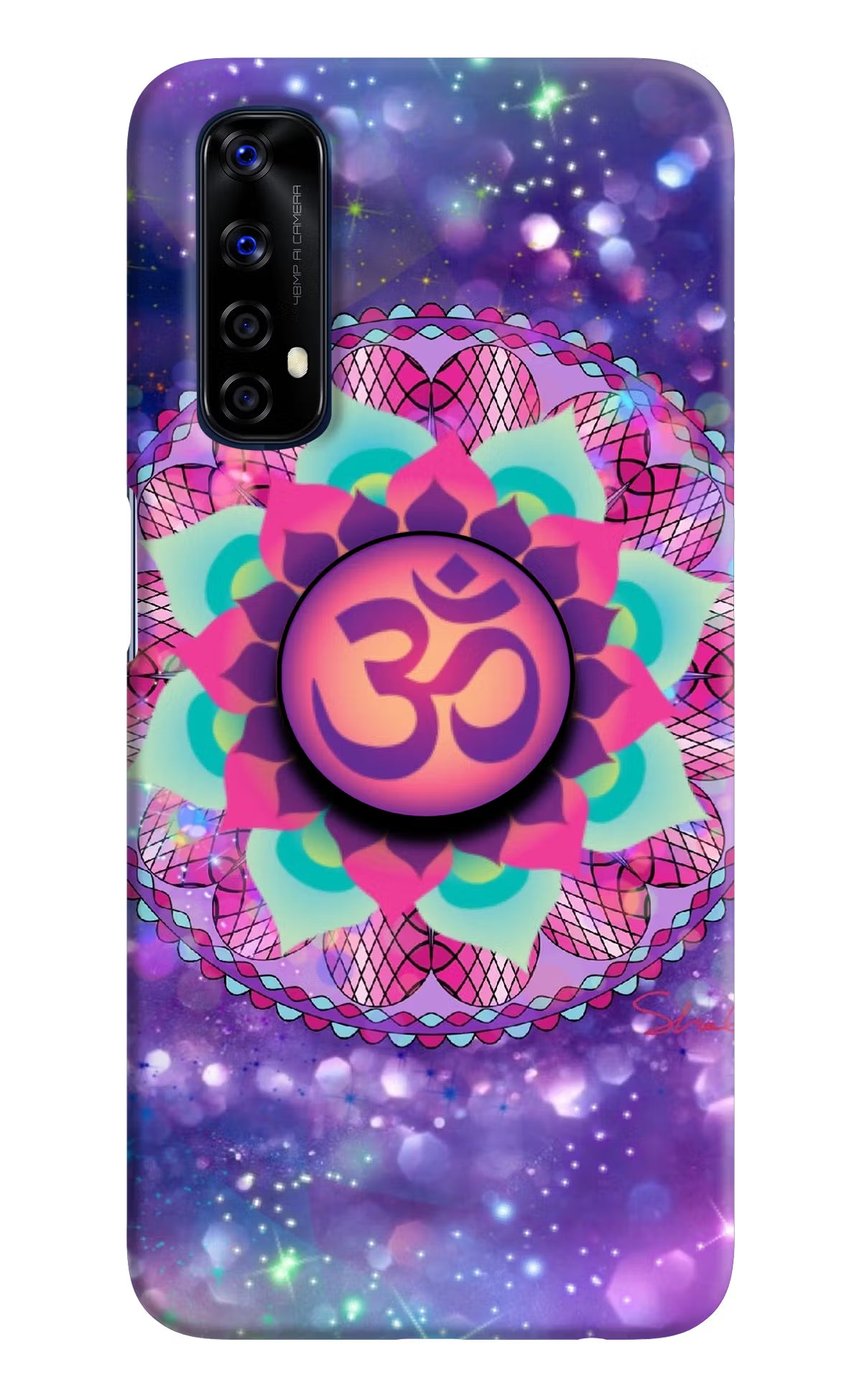 Om Purple Realme 7/Narzo 20 Pro Pop Case by Casekaro