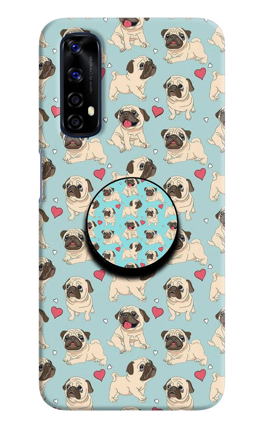 Pug Dog Realme 7/Narzo 20 Pro Pop Case, Hard case