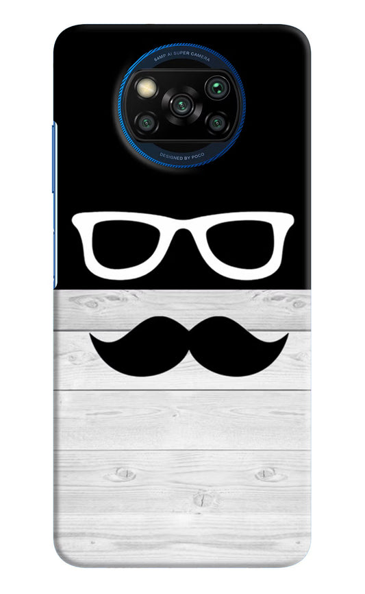 Mustache Poco X3/X3 Pro Hard Case Back Cover by Casekaro