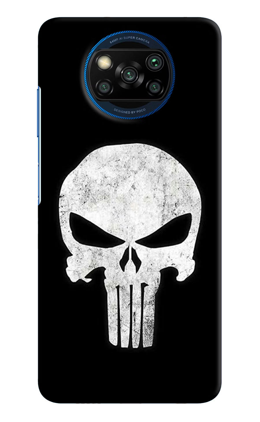 Punisher Skull Poco X3/X3 Pro Back Cover, Hard case