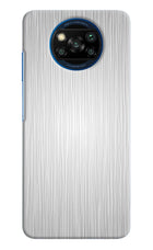 Wooden Grey Texture Poco X3/X3 Pro Hard Case Back Cover by Casekaro