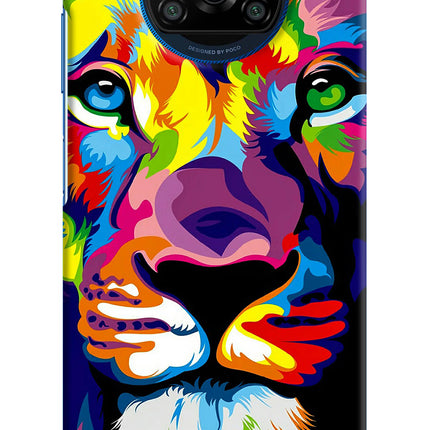 Lion Poco X3/X3 Pro Hard Case Back Cover by Casekaro