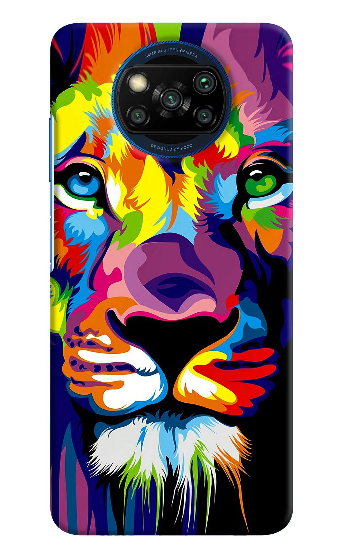 Lion Poco X3/X3 Pro Hard Case Back Cover by Casekaro