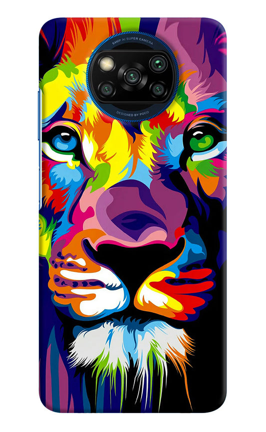 Lion Poco X3/X3 Pro Hard Case Back Cover by Casekaro