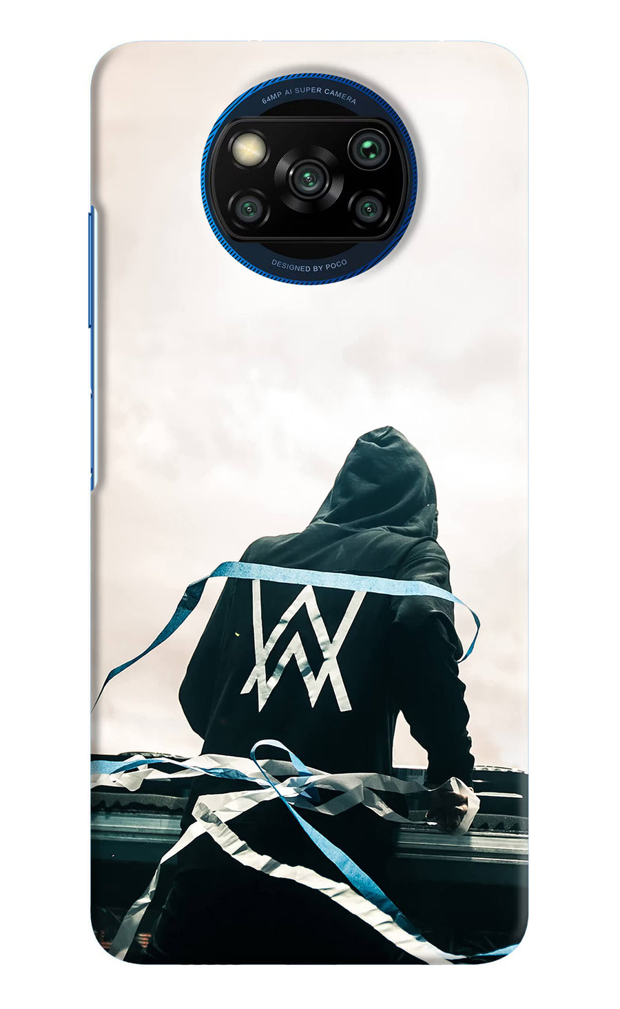 Alan Walker Poco X3/X3 Pro Back Cover, Hard case