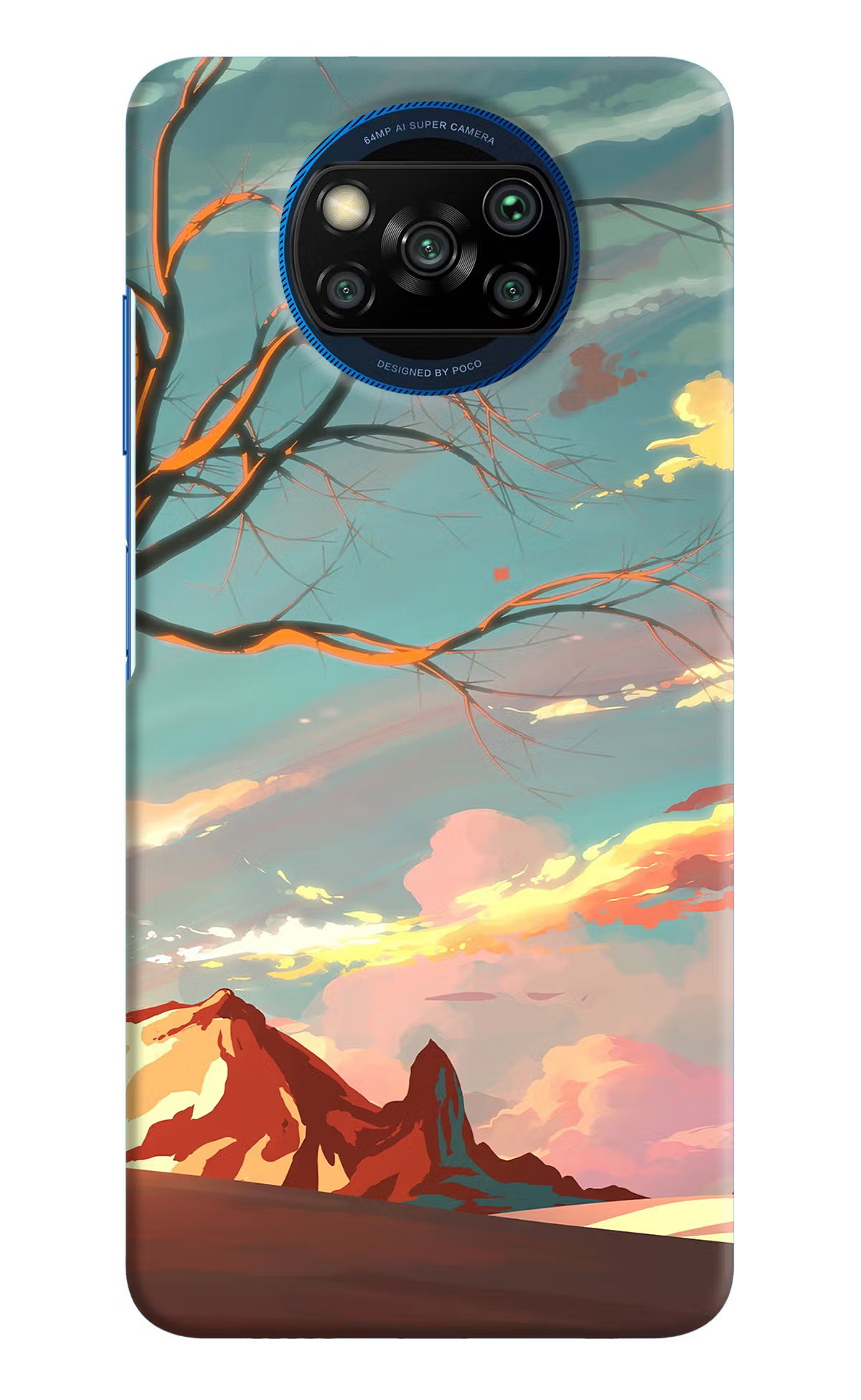 Scenery Poco X3/X3 Pro Hard Case Back Cover by Casekaro