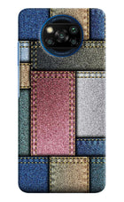 Multicolor Jeans Poco X3/X3 Pro Hard Case Back Cover by Casekaro