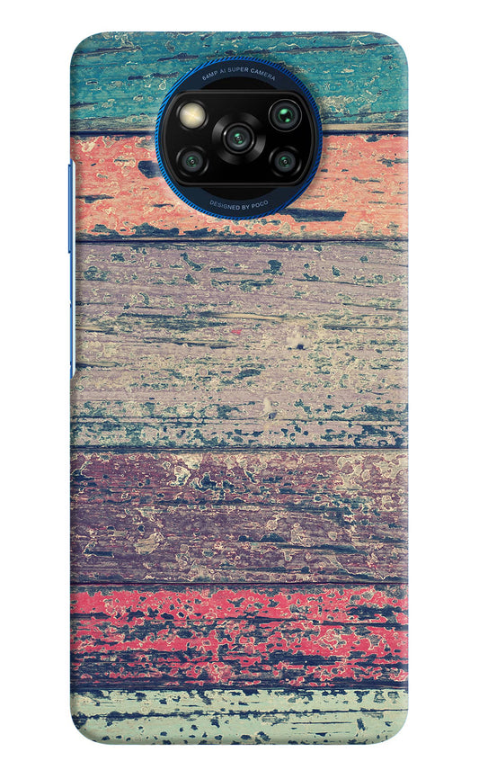 Colourful Wall Poco X3/X3 Pro Hard Case Back Cover by Casekaro
