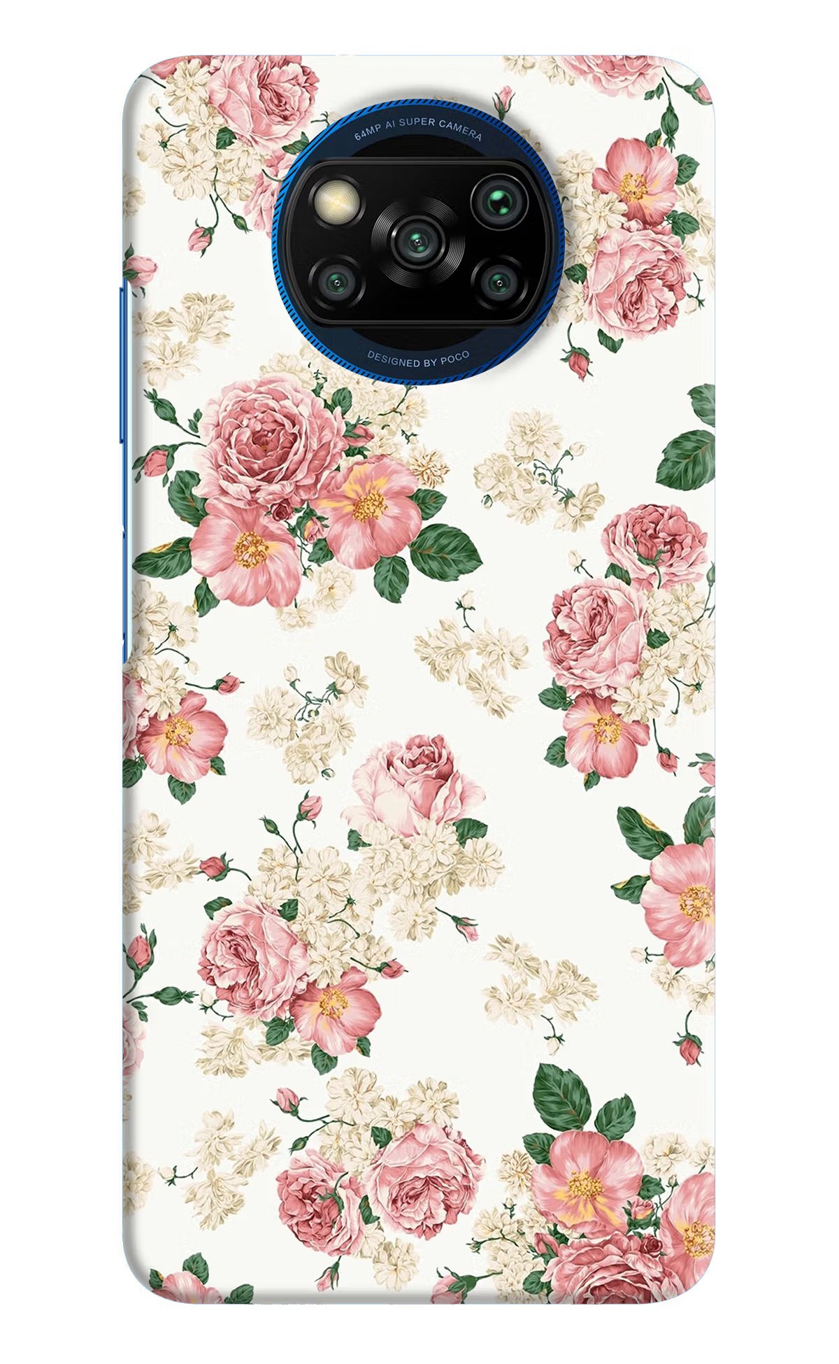 Flowers Poco X3/X3 Pro Hard Case Back Cover by Casekaro