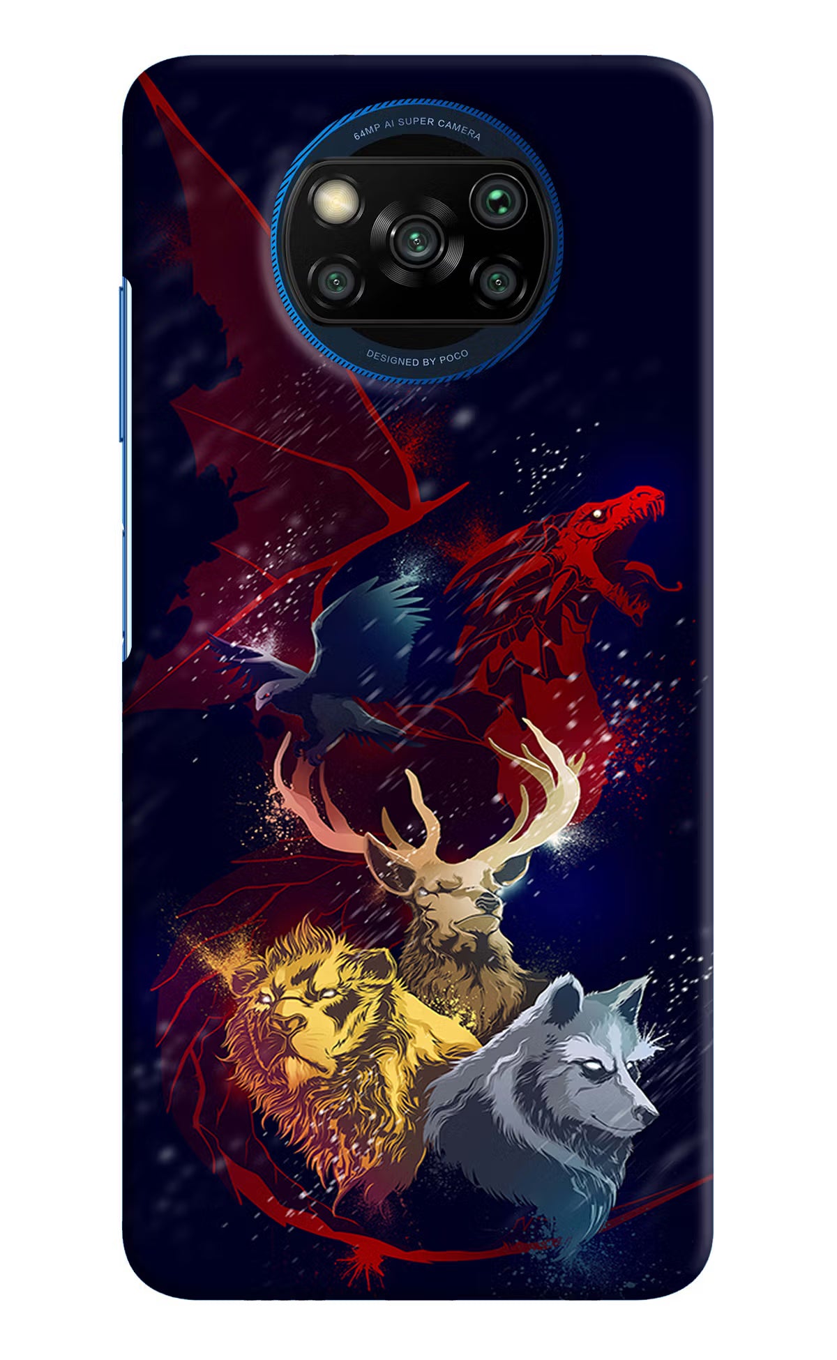 Game Of Thrones Poco X3/X3 Pro Hard Case Back Cover by Casekaro