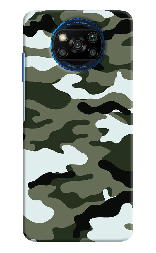 Camouflage Poco X3/X3 Pro Hard Case Back Cover by Casekaro