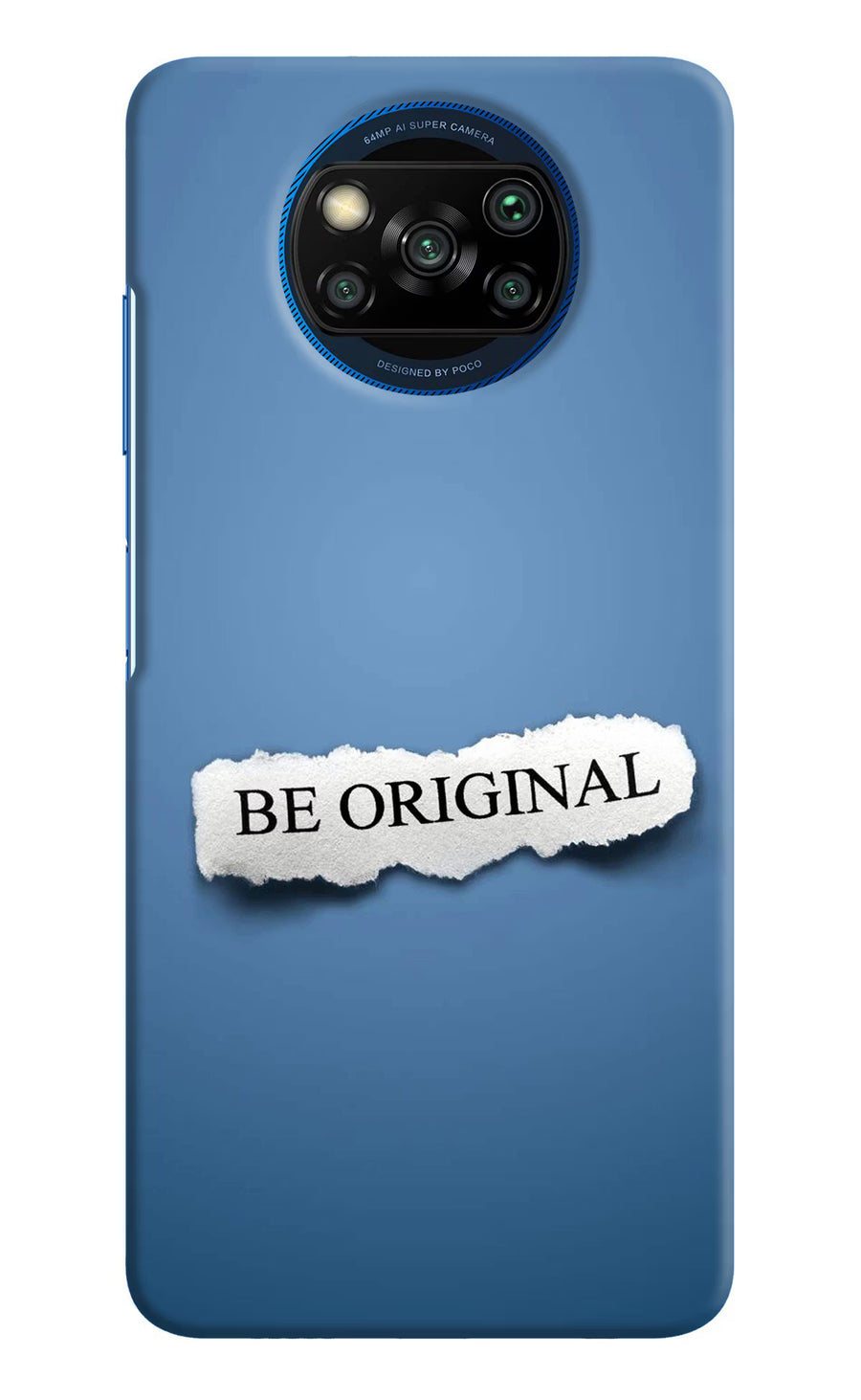 Be Original Poco X3/X3 Pro Back Cover, Hard case