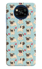 Pug Dog Poco X3/X3 Pro Hard Case Back Cover by Casekaro