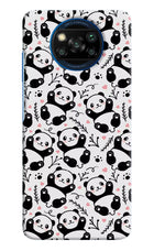 Cute Panda Poco X3/X3 Pro Hard Case Back Cover by Casekaro