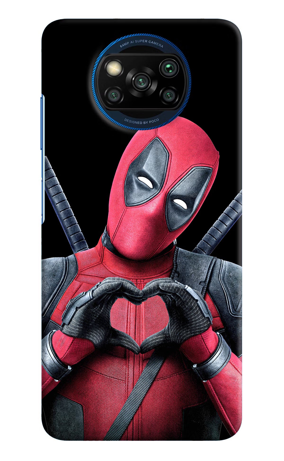 Deadpool Poco X3/X3 Pro Hard Case Back Cover by Casekaro