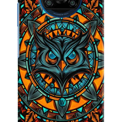 Angry Owl Art Poco X3/X3 Pro Hard Case Back Cover by Casekaro