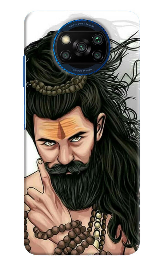 Mahadev Poco X3/X3 Pro Hard Case Back Cover by Casekaro