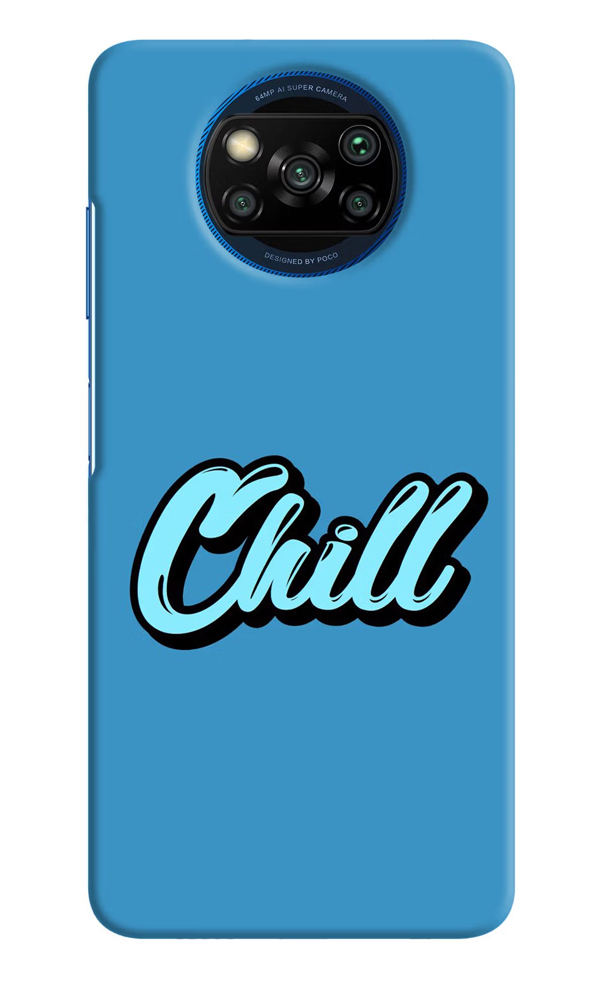 Chill Poco X3/X3 Pro Hard Case Back Cover by Casekaro