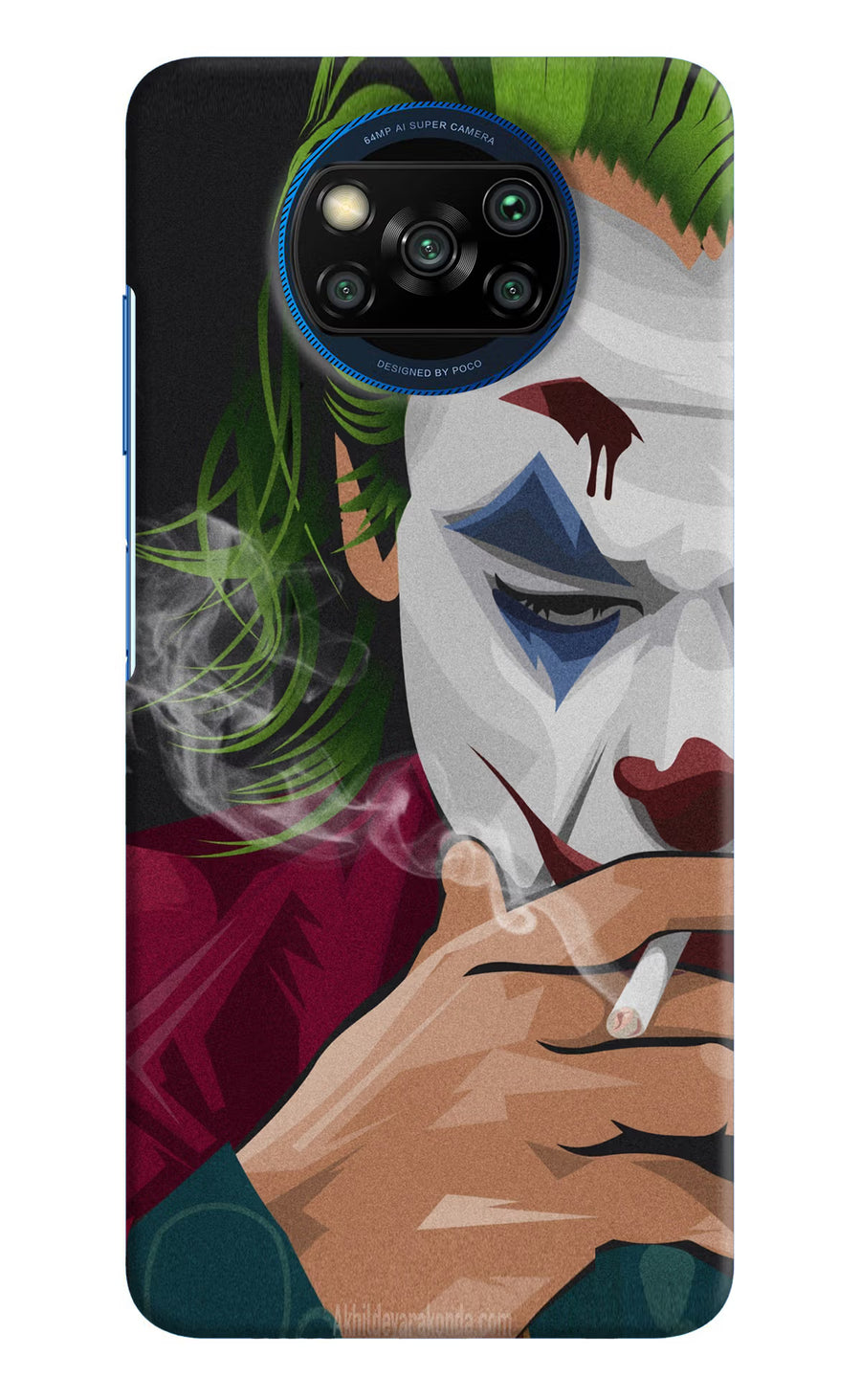 Joker Smoking Poco X3/X3 Pro Back Cover, Hard case