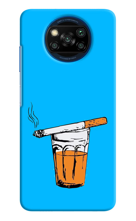 Chai Sutta Poco X3/X3 Pro Hard Case Back Cover by Casekaro