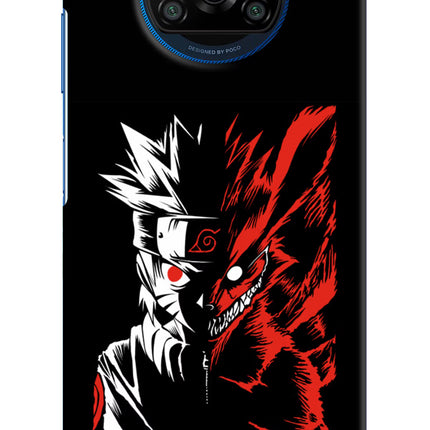 Naruto Two Face Poco X3/X3 Pro Hard Case Back Cover by Casekaro