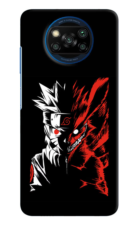 Naruto Two Face Poco X3/X3 Pro Hard Case Back Cover by Casekaro
