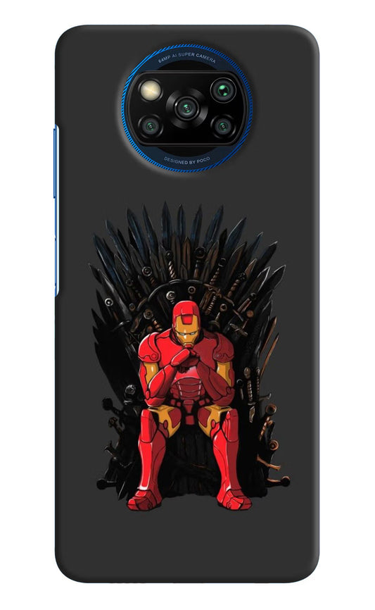 Ironman Throne Poco X3/X3 Pro Hard Case Back Cover by Casekaro