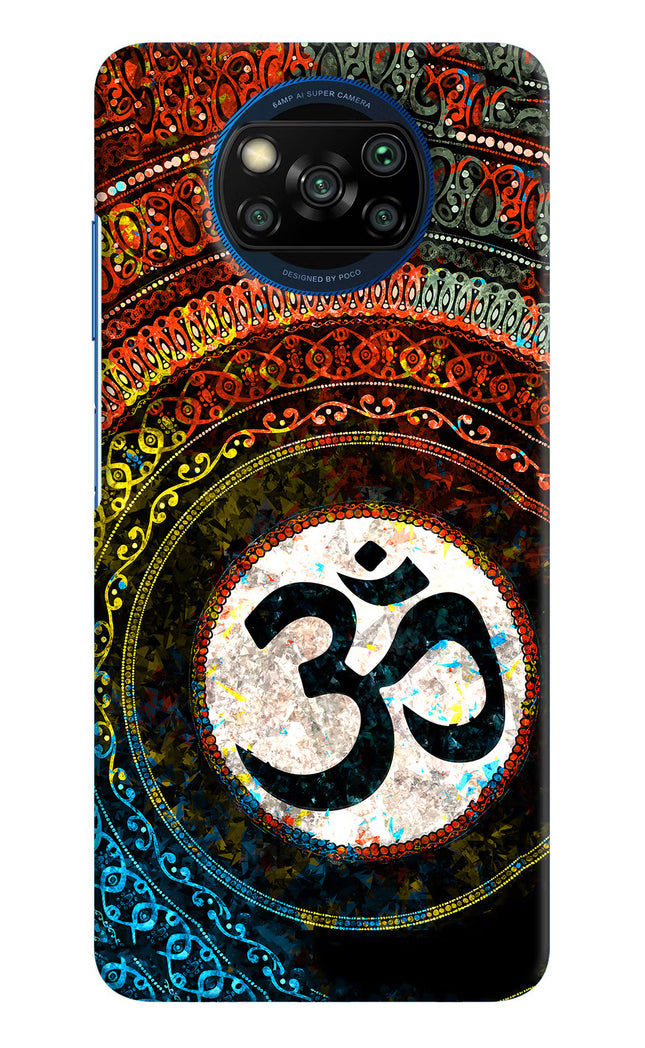 Om Cultural Poco X3/X3 Pro Hard Case Back Cover by Casekaro