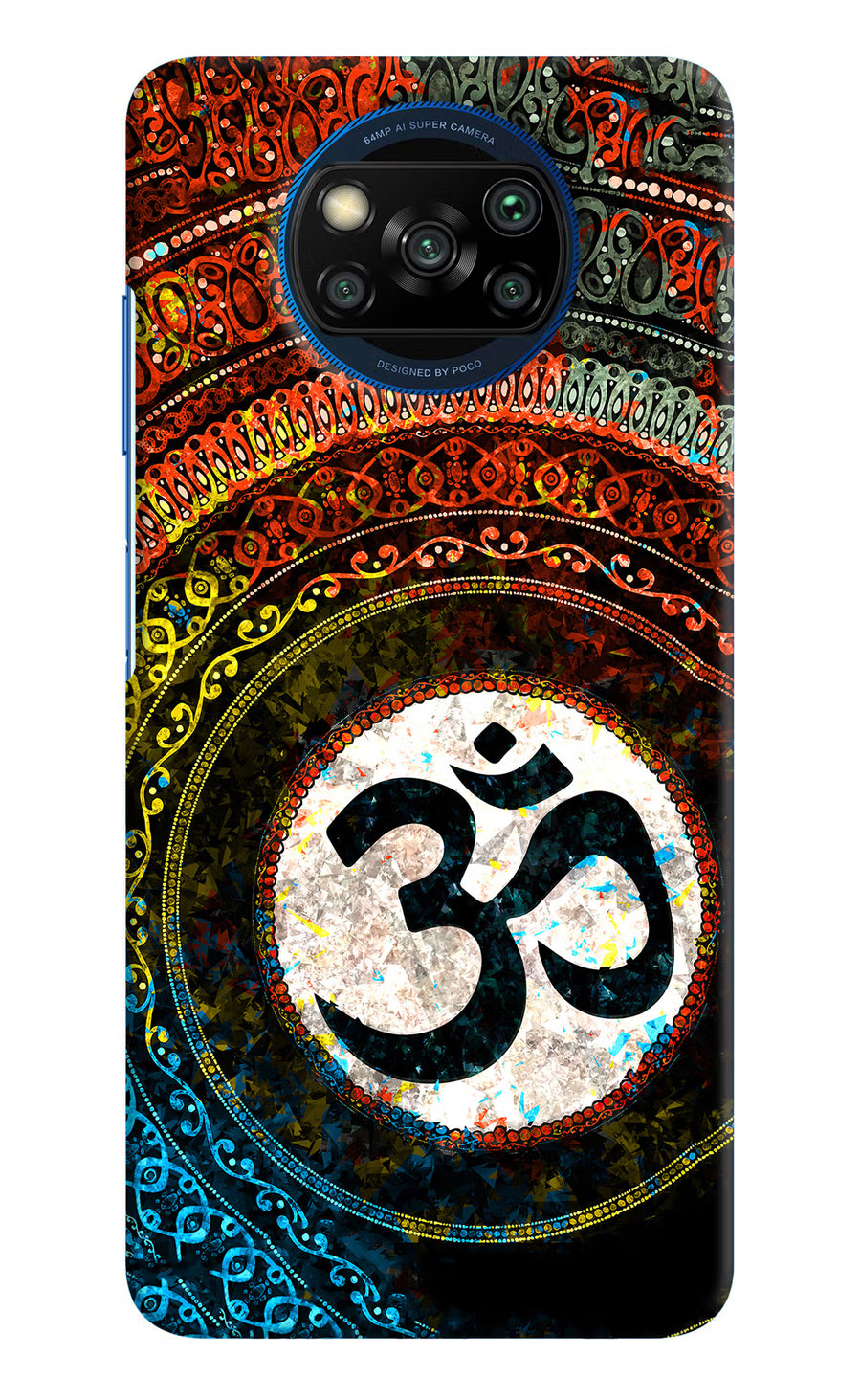 Om Cultural Poco X3/X3 Pro Back Cover, Hard case