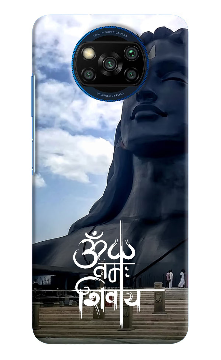 Om Namah Shivay Poco X3/X3 Pro Back Cover, Hard case
