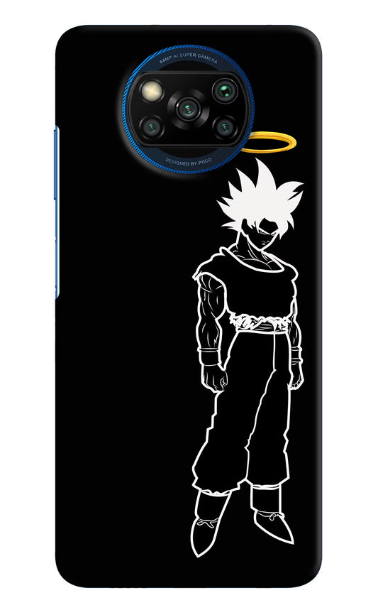 DBS Character Poco X3/X3 Pro Hard Case Back Cover by Casekaro