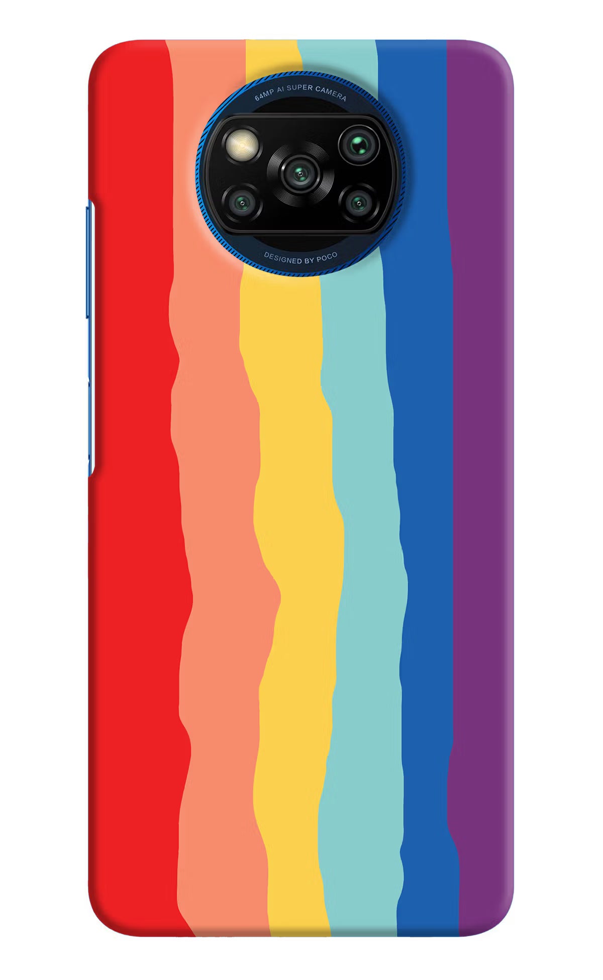 Rainbow Poco X3/X3 Pro Hard Case Back Cover by Casekaro