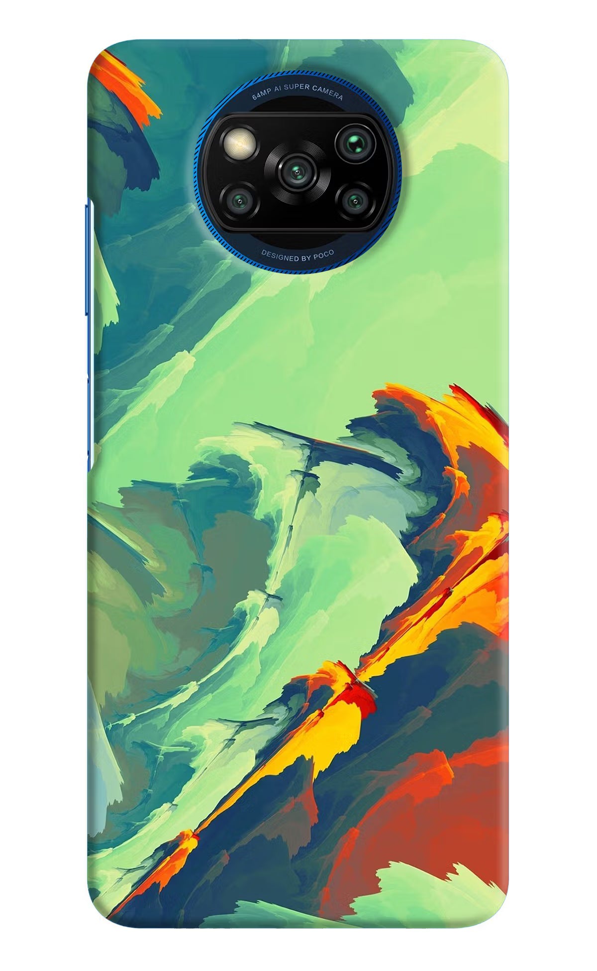 Paint Art Poco X3/X3 Pro Hard Case Back Cover by Casekaro
