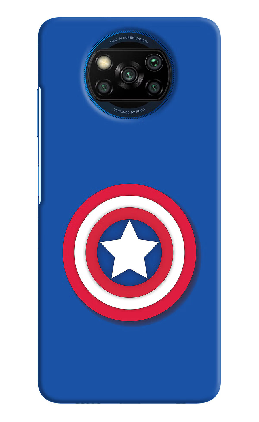 Shield Poco X3/X3 Pro Back Cover, Hard case