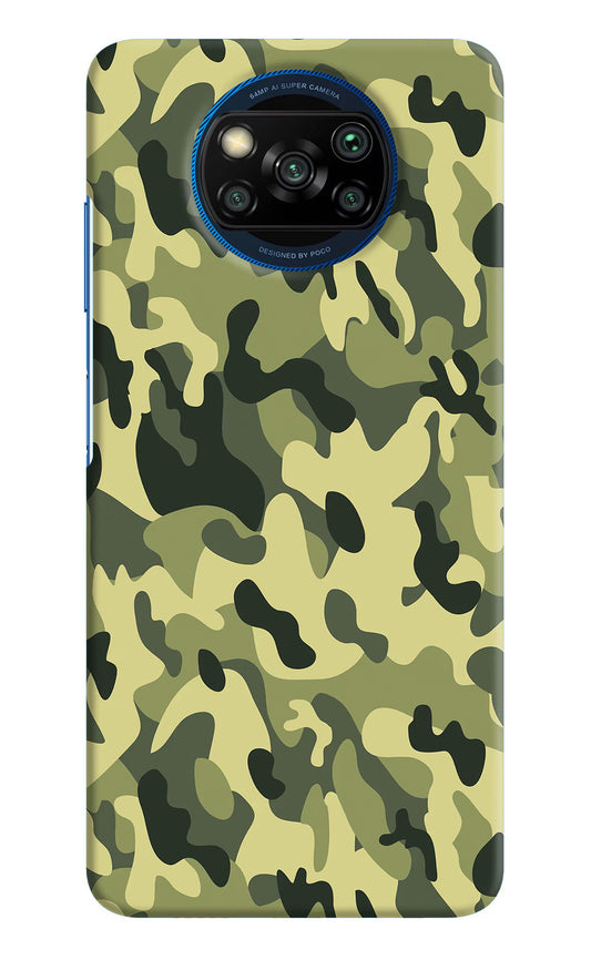 Camouflage Poco X3/X3 Pro Hard Case Back Cover by Casekaro