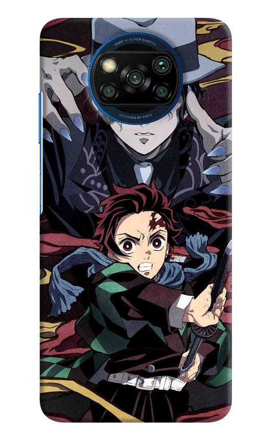 Demon Slayer Poco X3/X3 Pro Hard Case Back Cover by Casekaro
