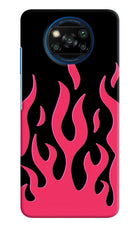 Fire Flames Poco X3/X3 Pro Hard Case Back Cover by Casekaro