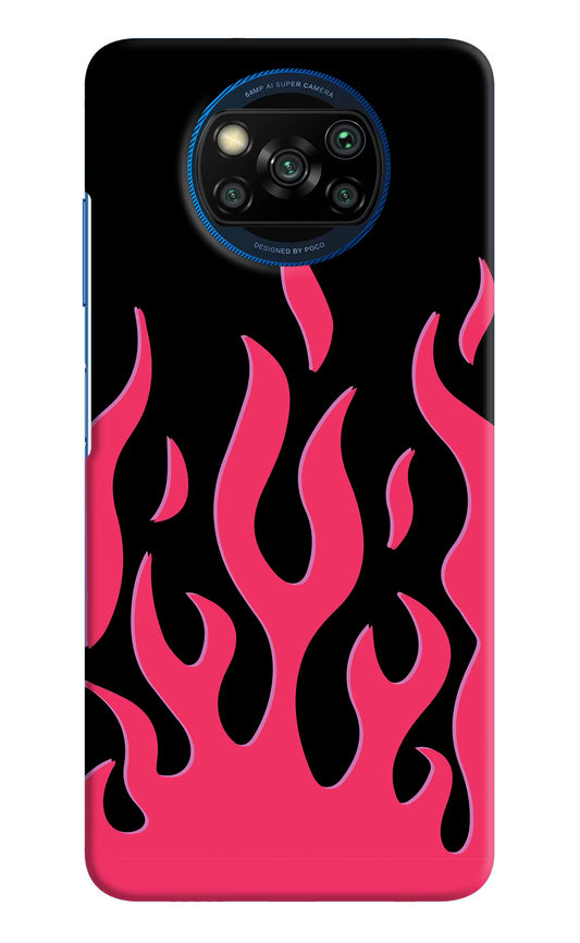 Fire Flames Poco X3/X3 Pro Hard Case Back Cover by Casekaro