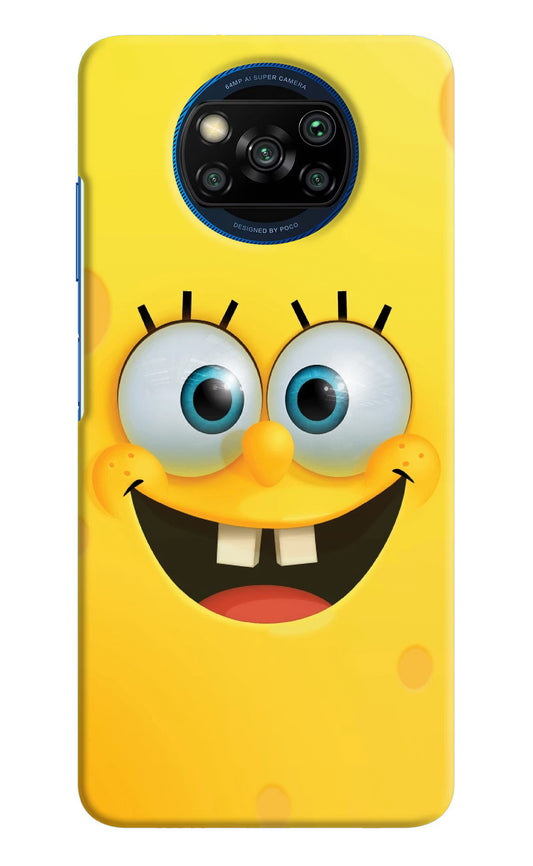 Sponge 1 Poco X3/X3 Pro Hard Case Back Cover by Casekaro