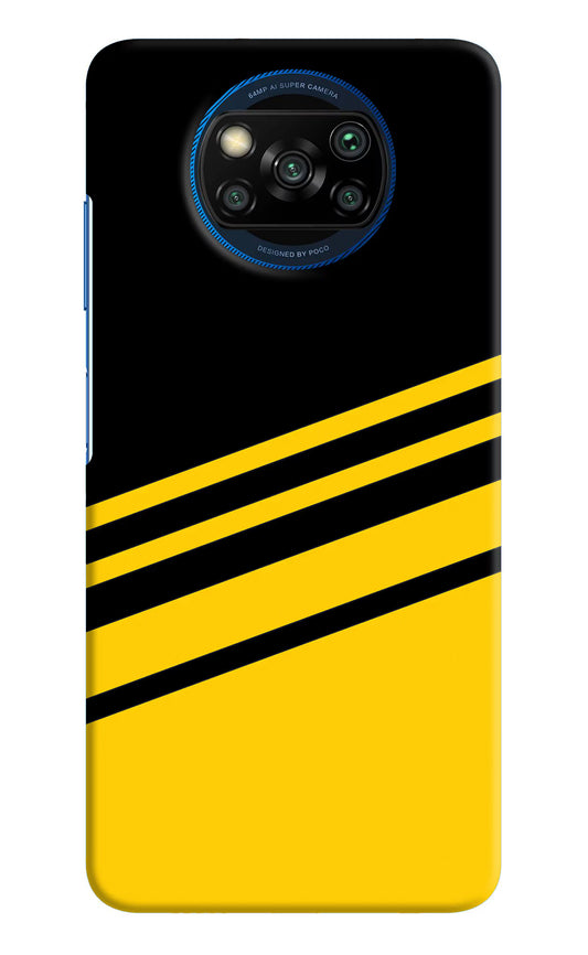 Yellow Shades Poco X3/X3 Pro Hard Case Back Cover by Casekaro
