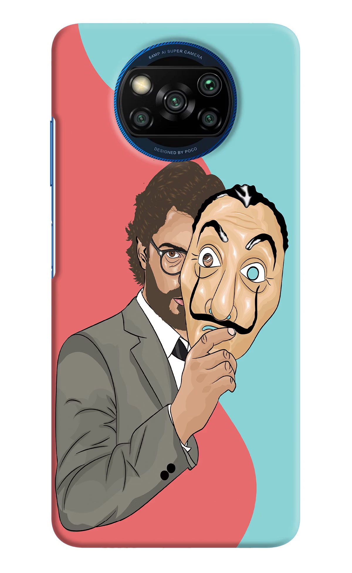 Professor Poco X3/X3 Pro Hard Case Back Cover by Casekaro