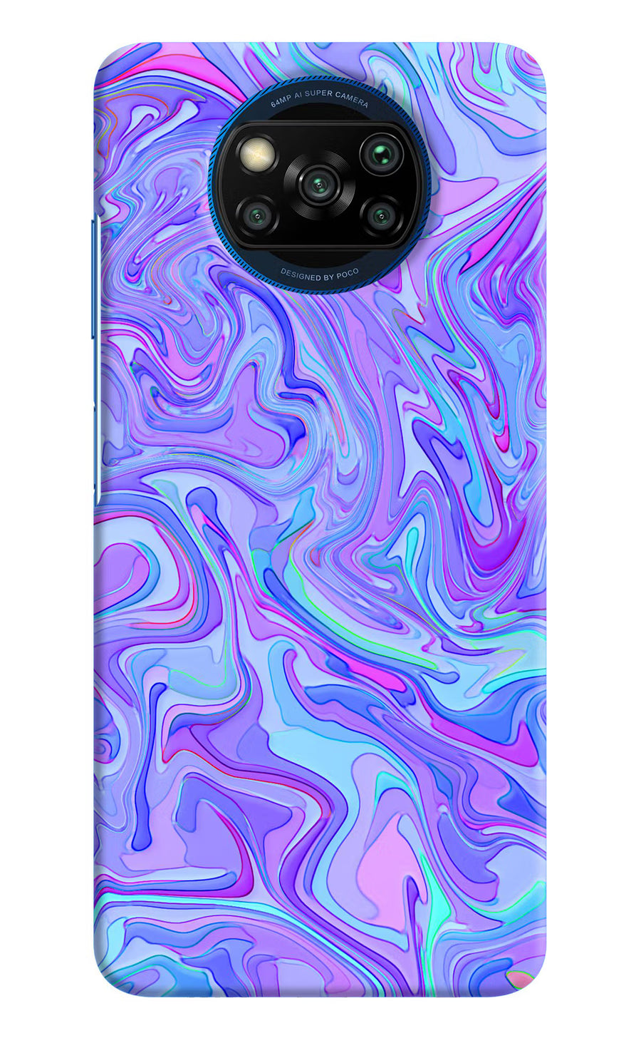 Glitter Poco X3/X3 Pro Back Cover, Hard case
