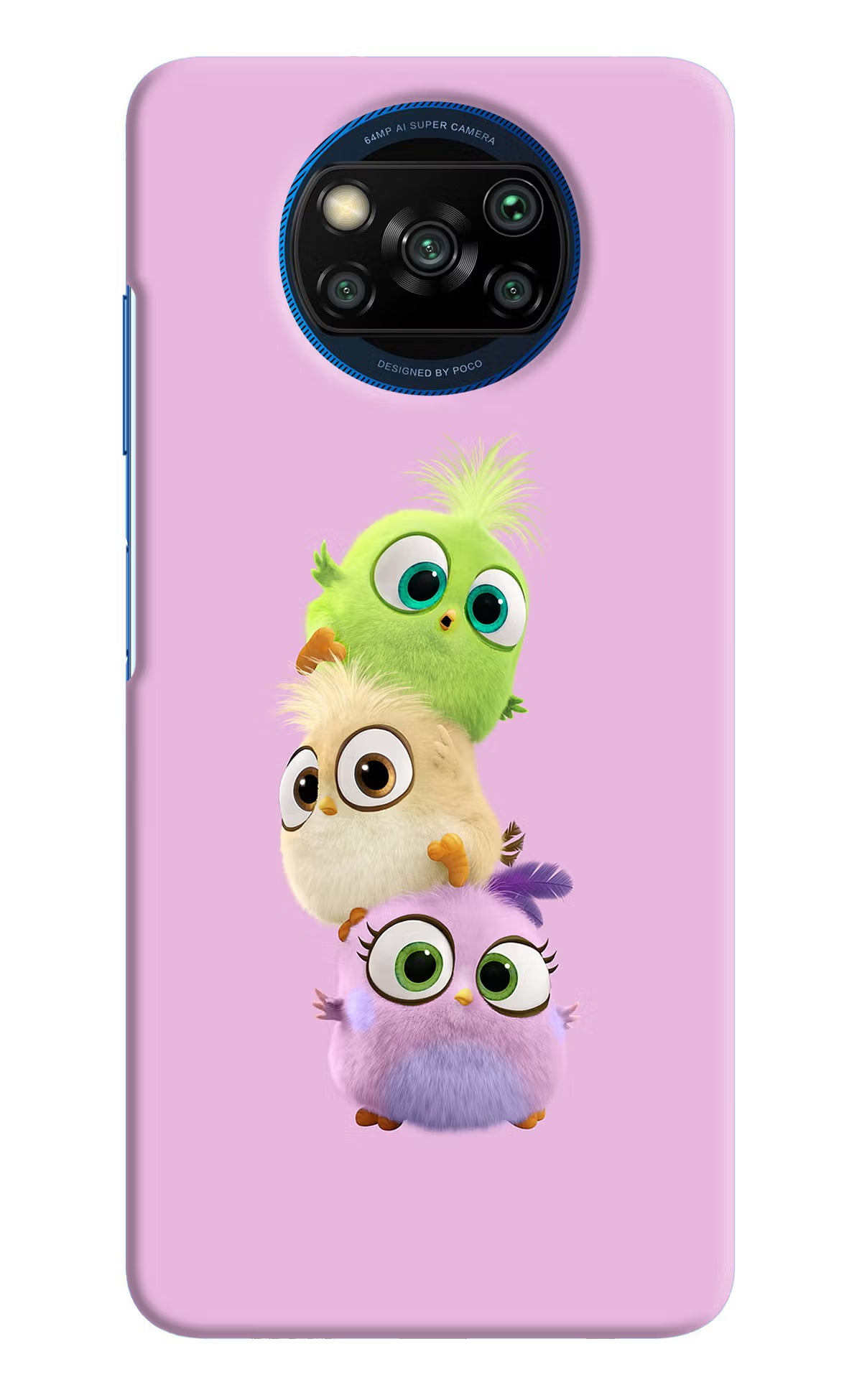 Cute Little Birds Poco X3/X3 Pro Hard Case Back Cover by Casekaro