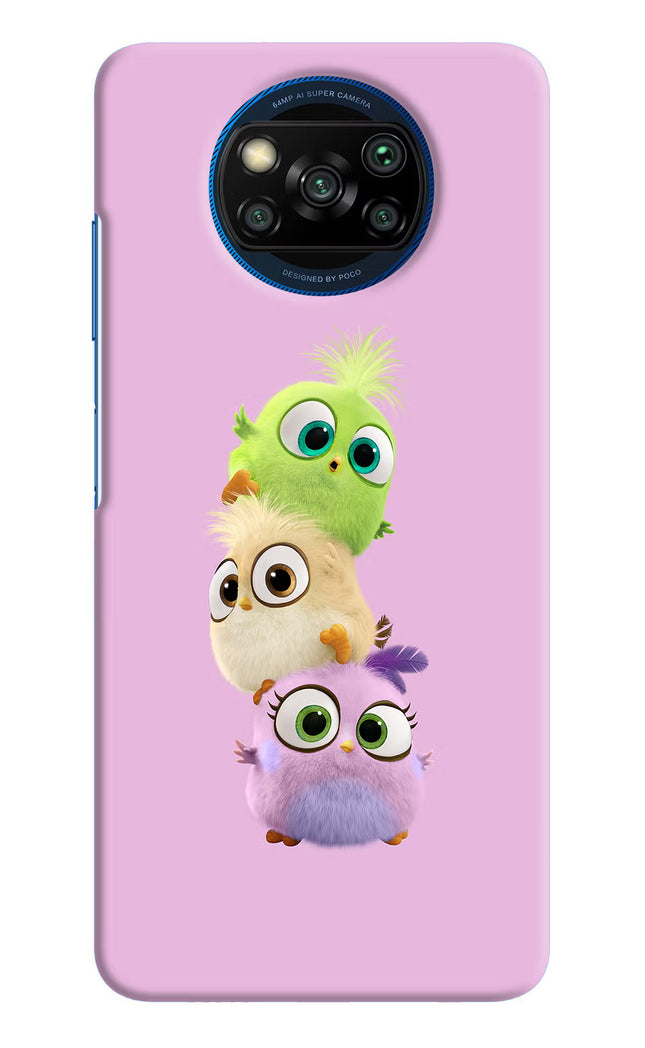 Cute Little Birds Poco X3/X3 Pro Hard Case Back Cover by Casekaro