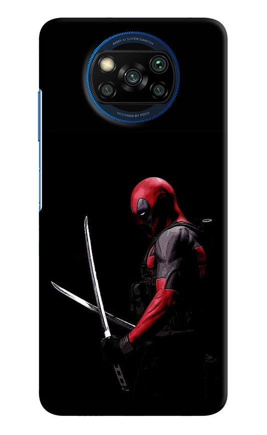 Deadpool Poco X3/X3 Pro Hard Case Back Cover by Casekaro