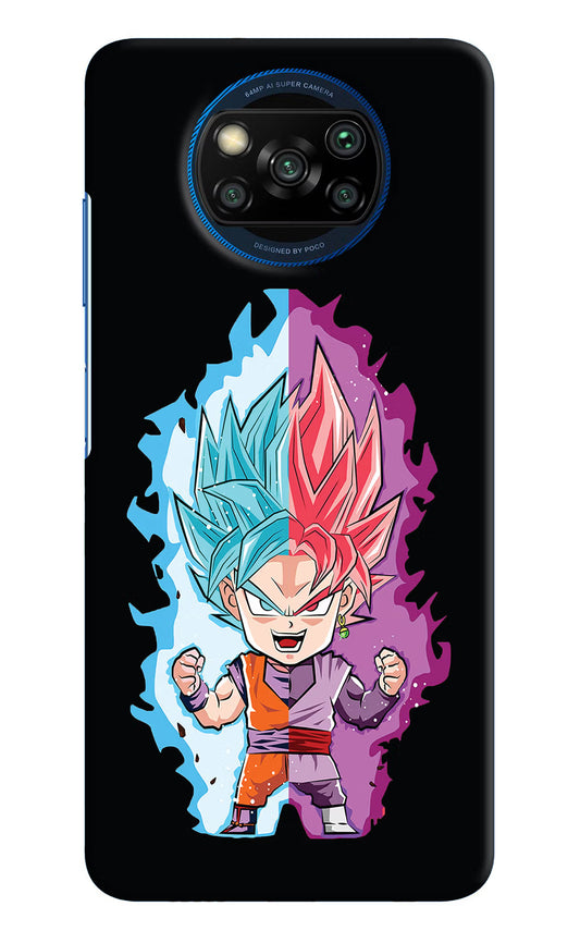 Chota Goku Poco X3/X3 Pro Hard Case Back Cover by Casekaro