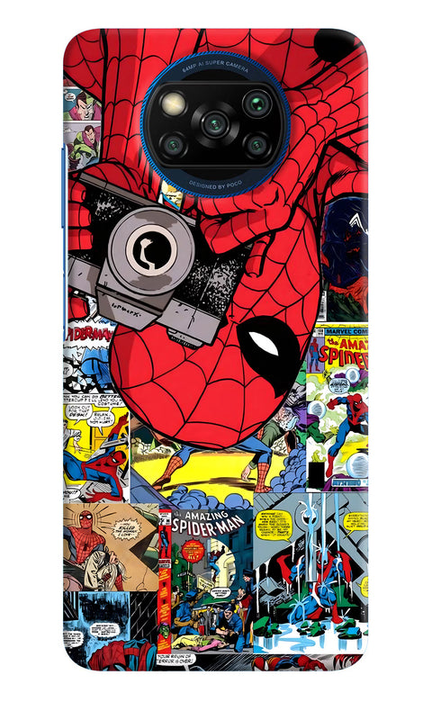 Spider Man Poco X3/X3 Pro Back Cover