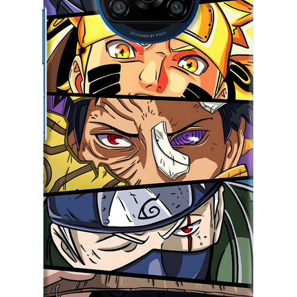 Naruto Character Poco X3/X3 Pro Hard Case Back Cover by Casekaro